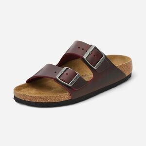Birkenstock Arizona Oiled Leather, Zinfandel, Size 39 (NWT)